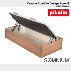 Canape abatible modelo design Juvenil cerezo de pikolin