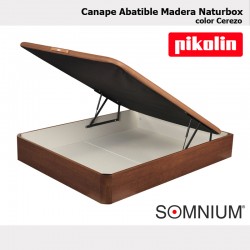 Canape abatible Naturbox de Pikolin cerezo