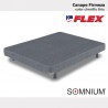 Canape modelo Firmeza de Flex Chenilla Gris