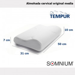 Almohada Original cervical Media de Tempur