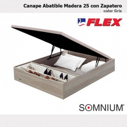 Canape Abatible con zapatero madera 25 de Flex